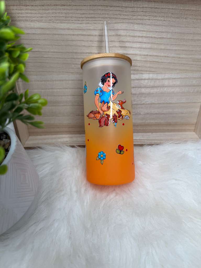 TAZA DE CRISTAL BLANCA NIEVES UVDTF