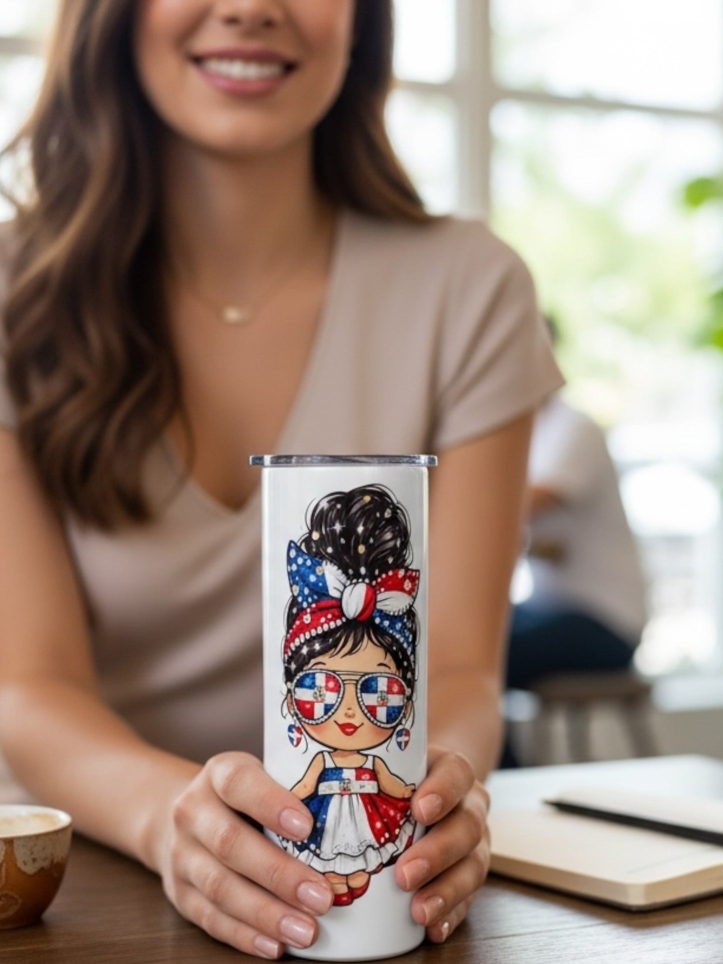 tumbler Dominicano 20 oz Personalizado 🇩🇴