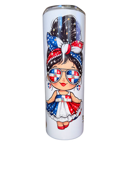 tumbler Dominicano 20 oz Personalizado 🇩🇴