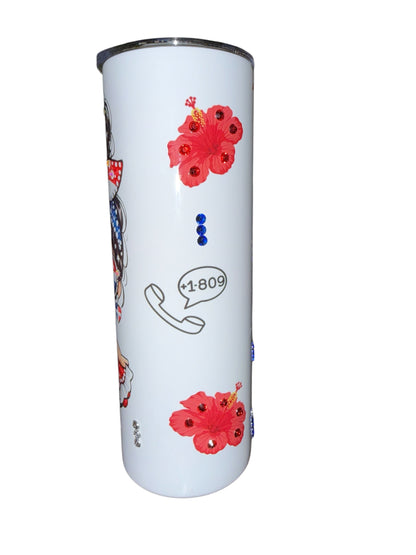 tumbler Dominicano 20 oz Personalizado 🇩🇴