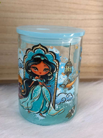 TAZAS DE CRISTAL ALADDIN UVDTF